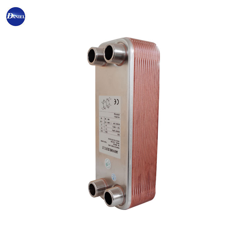 জল শীতল জল বা Freon মিডিয়া জন্য ZLC210 Brazed প্লেট তাপ এক্সচেঞ্জার